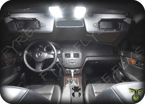 2015-2023 Ford Mustang Super Bright 3014 Series LED interior light kit