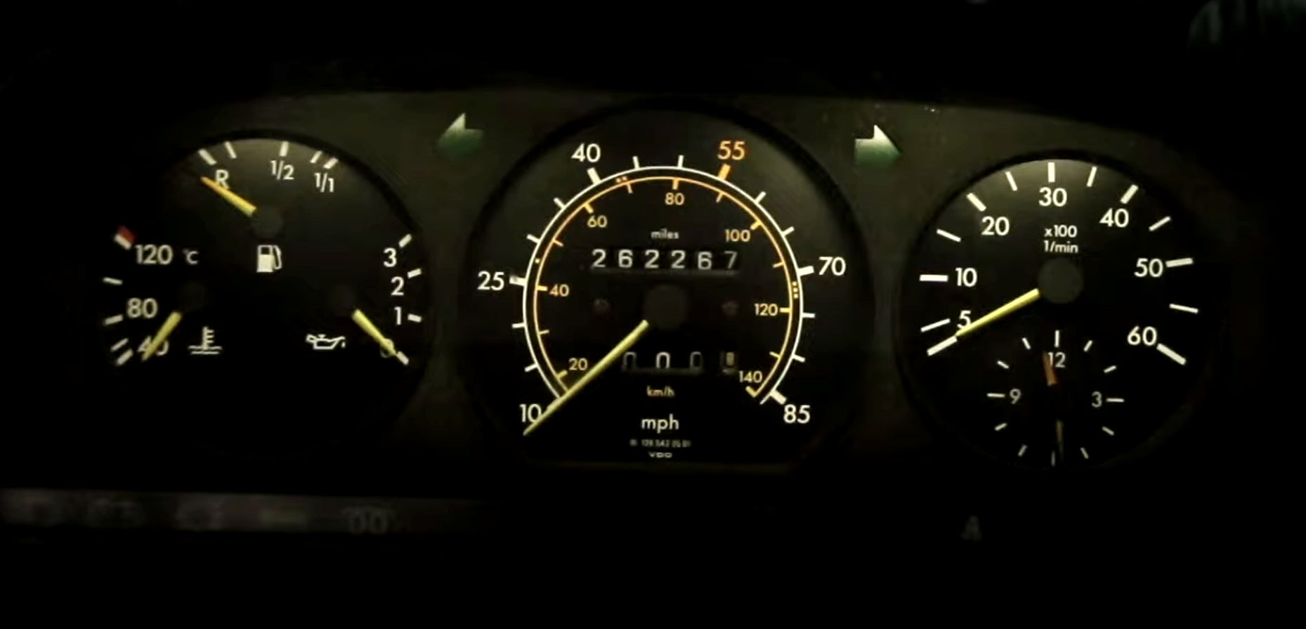 Gauge Cluster & Center Console LED Dashboard Light Bulbs for Mercedes Benz W123 Chassis