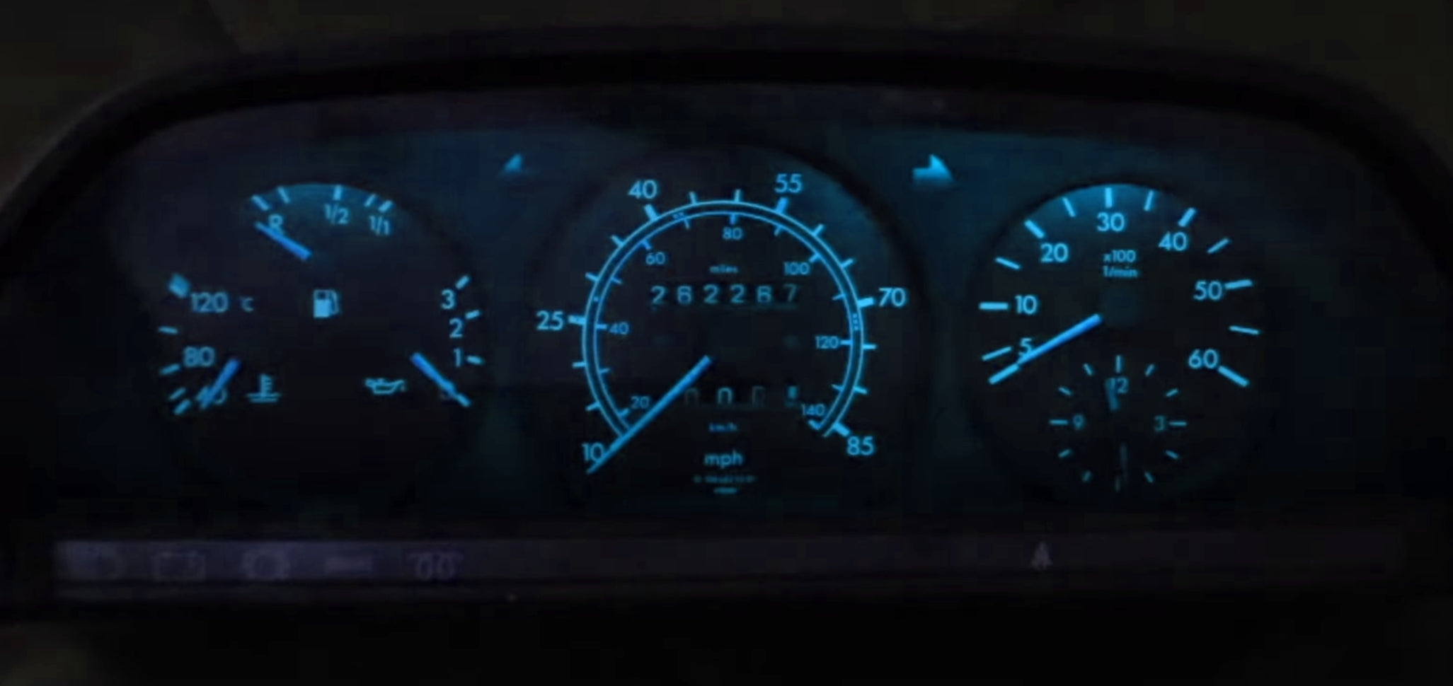 Gauge Cluster & Center Console LED Dashboard Light Bulbs for Mercedes Benz W123 Chassis