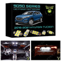 2016-2021 Hyundai Tucson 10 Piece LED interior light kit 5050 Series