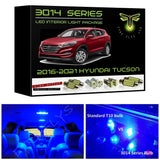 2016-2021 Hyundai Tucson Super Bright 3014 Series LED interior light kit