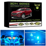 2016-2021 Hyundai Tucson Super Bright 3014 Series LED interior light kit
