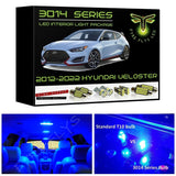 2012-2022 Hyundai Veloster Super Bright 3014 Series LED interior light kit