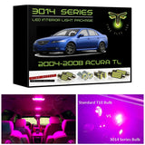 2004-2008 Acura TL Super Bright 3014 Series LED interior light kit