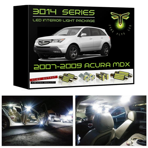 2007-2009 Acura MDX Super Bright 3014 Series LED interior light kit