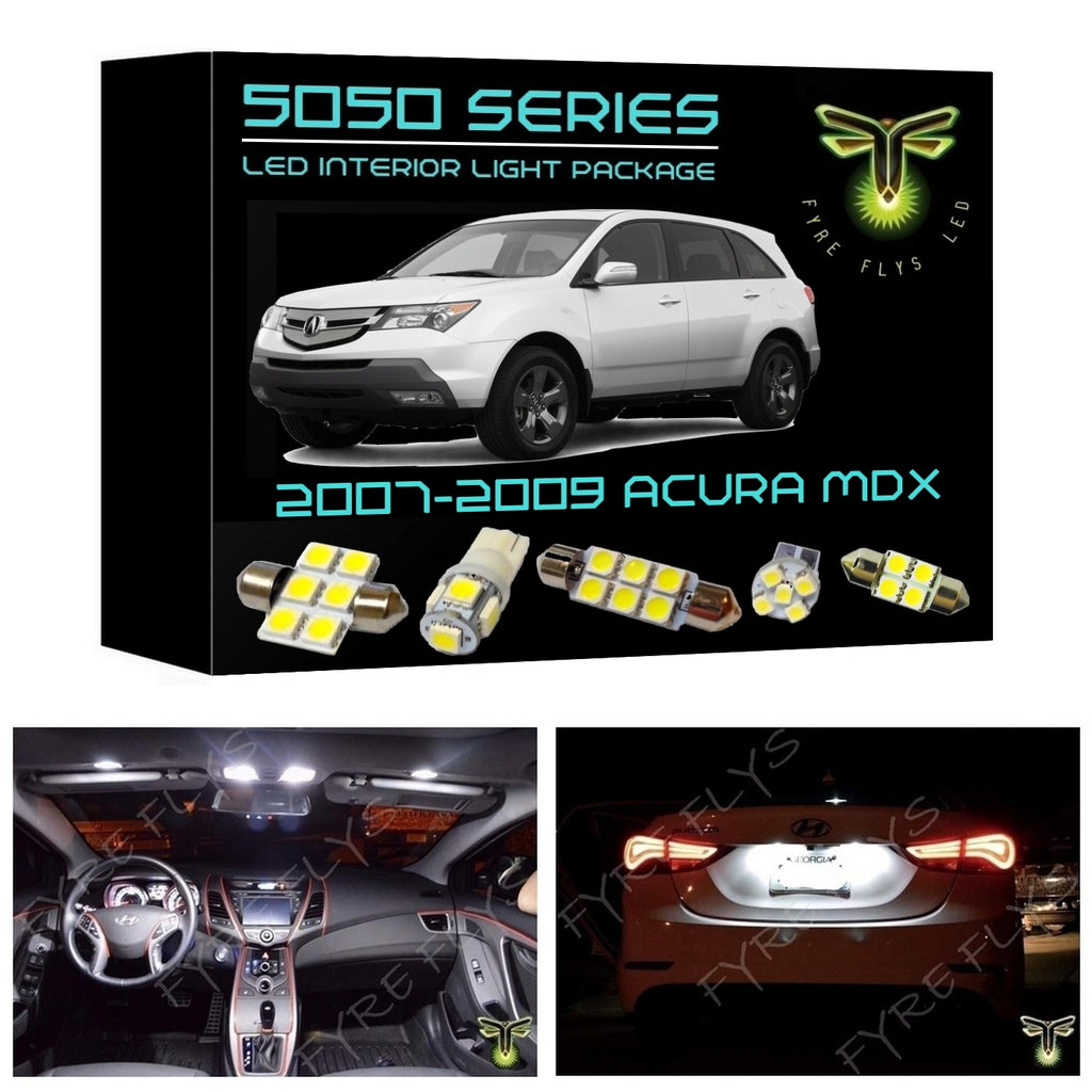 2007-2009 Acura MDX LED interior light kit 5050 Series