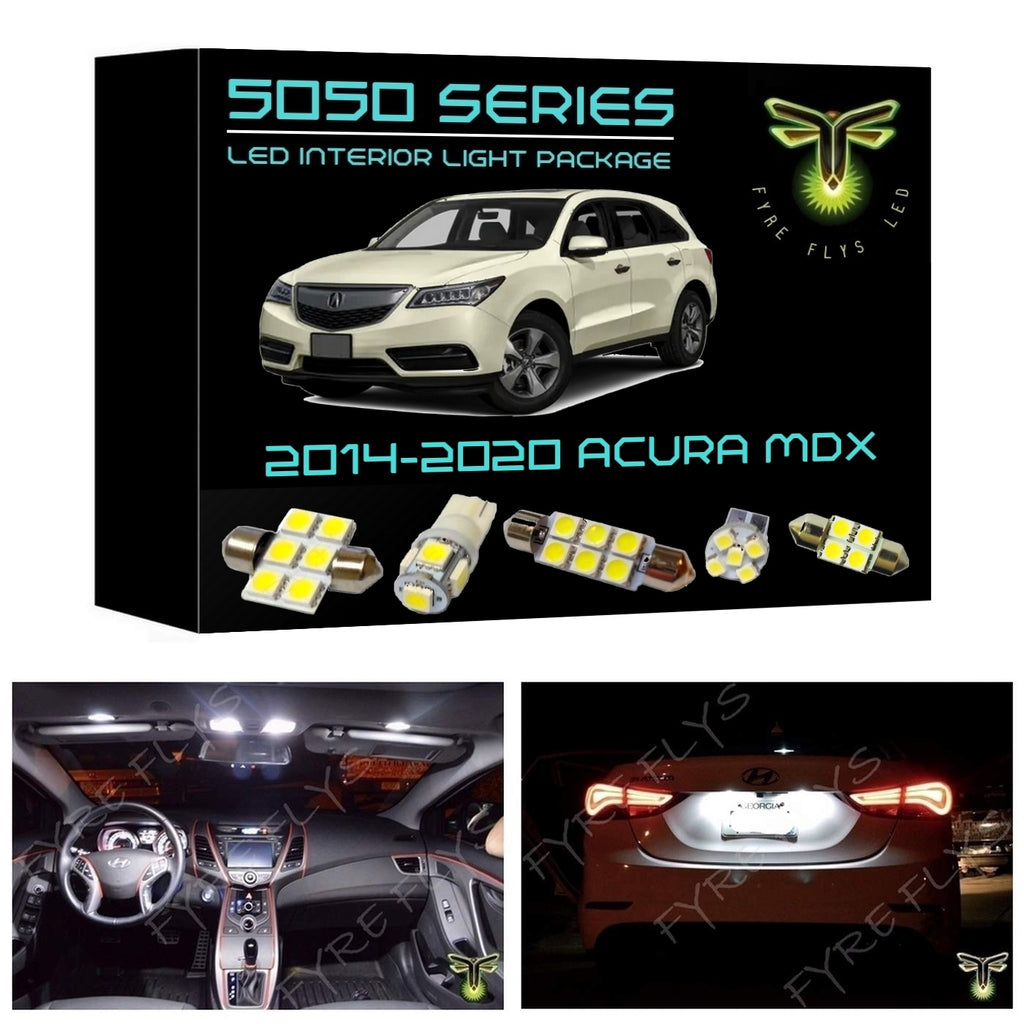 2014-2020 Acura MDX LED interior light kit 5050 Series