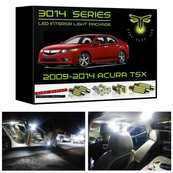 2009-2014 Acura TSX LED interior light kit 3014 Series