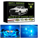 2019-2021 Dodge Ram Super Bright 3014 Series LED interior light kit