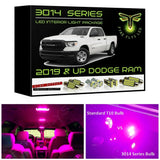 2019-2021 Dodge Ram Super Bright 3014 Series LED interior light kit