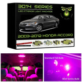 2003-2012 Honda Accord Super Bright LED interior light kit 3014 Series