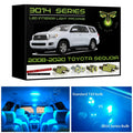 2008-2020 Toyota Sequoia Super Bright 3014 Series LED interior light kit