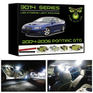 2004-2006 Pontiac GTO LED interior light kit 3014 Series