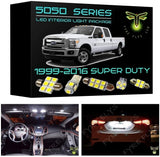 1999-2016 Ford F250 F350 Super Duty LED interior light kit 5050 Series