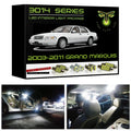2003-2011 Mercury Grand Marquis Super Bright 3014 Series LED interior light kit