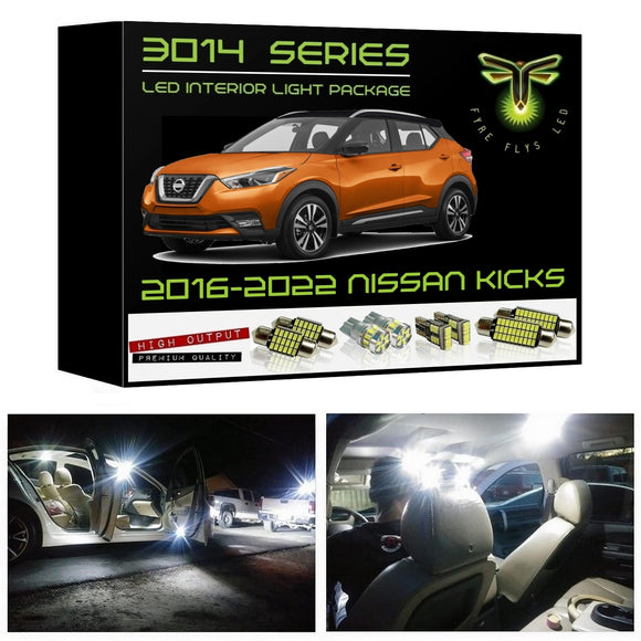 2016-2022 Nissan Kicks LED interior light kit 3014 Series