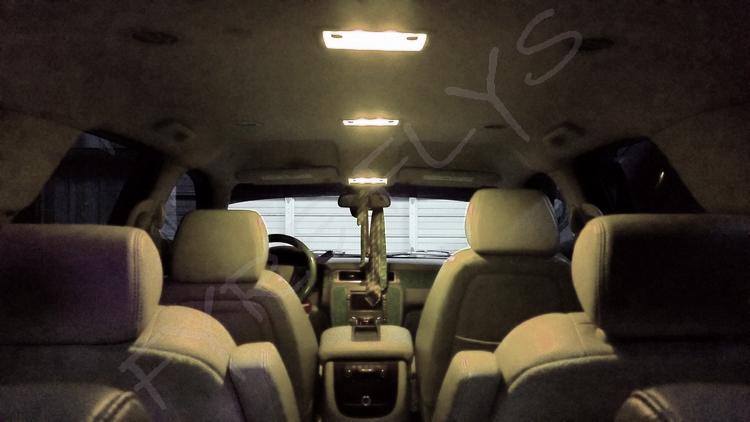 AutoGoody 8-Piece Blue LED Interior Light Kit – Fits Dodge Grand Caravan 2008-2019 + Tool